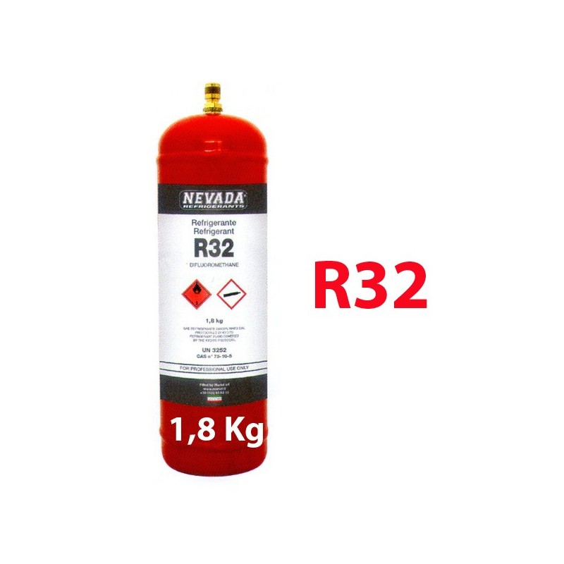 Acheter KIT DE GAZ RÉFRIGÉRANT R32 - 2,5 kg AVEC RACCORD 1/4 - Livraison  gratuite