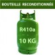 GAZ R410a BOUTEILLE 10 KG RECHARGEABLE RECONDITIONNEE