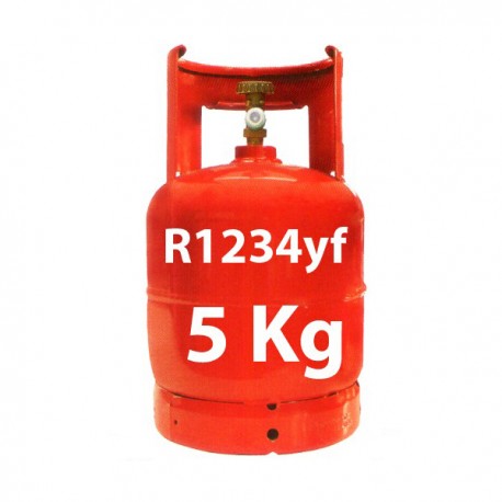 GAZ R1234yf BOUTEILLE 5 KG RECHARGEABLE