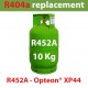 GAZ R452A (ex R404) BOUTEILLE 10 KG RECHARGEABLE